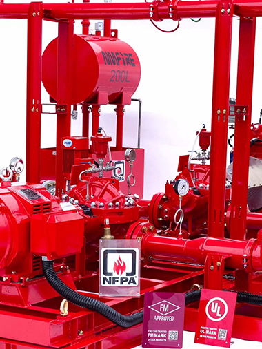 NFPA20 Kapalı Paket Sistem
