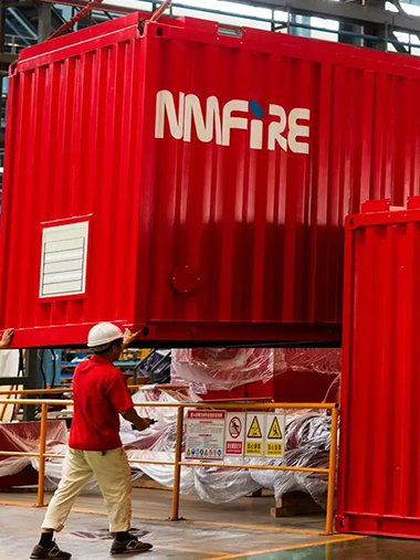NFPA20 Konteynerli Yangın Söndürme Pompa Setleri